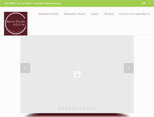 Tablet Screenshot of hostalbarrioparaiso.com